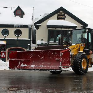 File photo from 2015, of downtown Camden at the end of January, when the snow kept falling and Police Chief Randy Gagne also issued a parking ban to keep cars off the streets so the Camden Public Works crews could remove the snow.