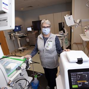 Barbara Young, CGRN, endoscopy supervisory clinical care coordinator. (Photo courtesy Pen Bay Medical Center)