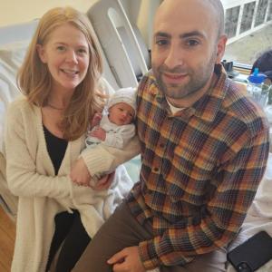 PBMC New Year’s baby. (Photo courtesy Pen Bay Medical Center and Waldo County General)