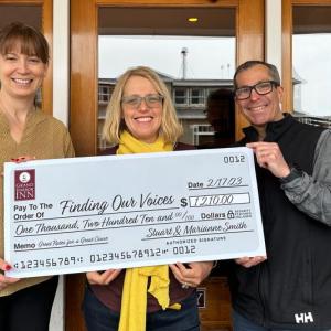 Grand Harbor Inn supports Finding Our Voices Grand Harbor Inn Finding Our Voices