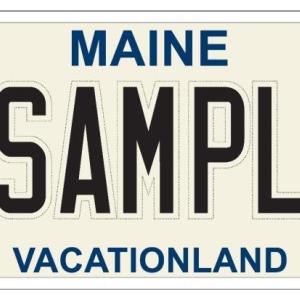 If approved, these new plates will be issued between March 2025 and the end of February 2026 as Mainers register their cars. Courtesy of Emily F. Cook