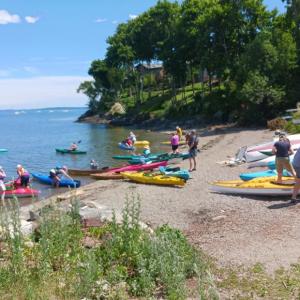 Put in at Boathouse. (Photo courtesy Belfast Bay Watershed Coalition)