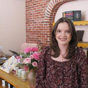 Cassidy James Taylor, owner of Grump & Sunshine. Photo by Kay Stephens