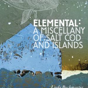 An installation of printed fabric panels with images and texts from Linda Buckmaster’s book “Elemental: A Miscellany of Salt Cod and Islands” will travel to libraries and other public places in Maine this year. (Courtesy of Linda Buckmaster)