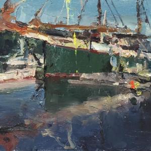 The Angelique, by Tad Retz. (Photo courtesy Camden Falls Gallery)