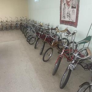 The unofficial “Museum of Schwinn” at Western Auto. (Photo by Ed O’Brien)