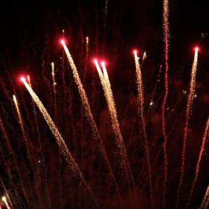 Thomaston’s 4th of July fireworks cap off a traditional day-long Independence Day celebration. (Photo courtesy Betty Kijewski)