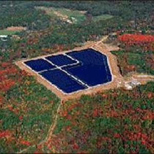 Lagoon system for Thomaston’s Environmental Department. (Photo from the Thomaston Water Pollution Control Dept. website)