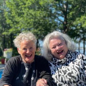 Paula Jalbert and business partner Brenda Garrand. (Photo courtesy Paula Jalbert)