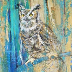 Gwen Sylvester, "Horned Owl"