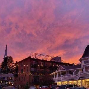 This photo of Camden (yes, I know) Saturday evening, by Lincolnville resident Ashley Watts perfectly captures “the calm before the storm” (Photo by Ashley Watts)