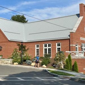 The Rockport Public Library will be closed through the month of October for replacement of flooring damaged by a burst pipe during an extreme cold event last winter. (Photo courtesy of Rockport Public Library)