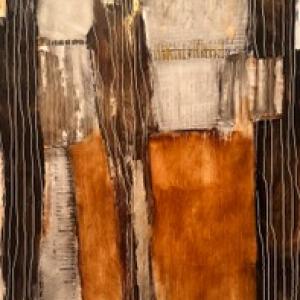 Artwork by Conrad Guertin. (Photo courtesy Triangle Gallery)
