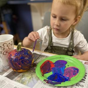 Pumpkin Painting. (Photo courtesy Rockport Public Library)