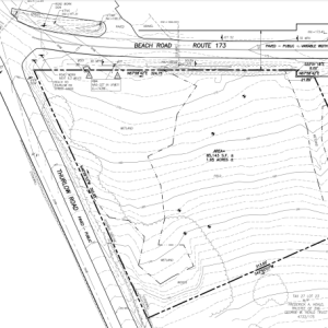A 1.95 acre lot on the corner of Beach and Thurlow roads in Lincolnville is under consideration for a new retail store. (Image courtesy Town of Lincolnville)