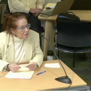 Rockport resident Marsha Steinglass questions municipal wisdom of focusing on new short term rental rules.