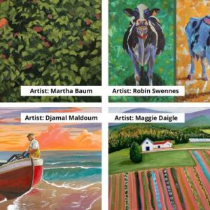 Photo of artwork from 2023. (Image courtesy University of Maine Cooperative Extension)