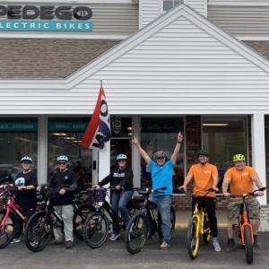 Team Pedego Boothbay Harbor! ebike, electricbike, electric_bike, electric_vehicles, pedego, pedego boothbay harbor, maine, boothbay harbor