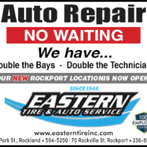 Rockport maine, Auto repair, tires