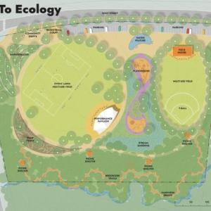 Connect to Ecology, one of three proposed designs for the former RES site in Rockport. (Image courtesy Lesher Foundation)