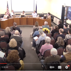 The public turned out for an April 2 Camden hearing on proposed regulations of short-term rentals.