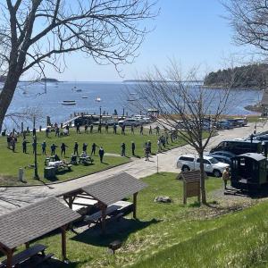 Rockport Harbor is a Midcoast gathering spot for the April 27, 2024 annual World Tai Chi and Qigong Day, an event taking place in 80 nations around the globe – all at 10 a.m. in each time zone. (Photo courtesy Sean Tomilson)