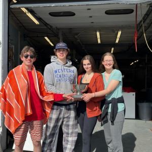 Oceanside PBSL Champions Henri Weymouth, Emmett Dorr, Sophia Skrivanich and Sarah Vallance (Photo courtesy Todd Schwendeman)