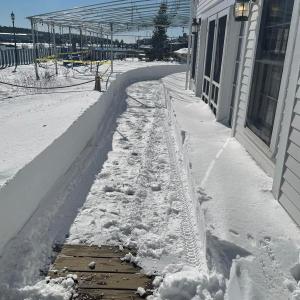 You really want this again? air conditioning, deck, open restaurant