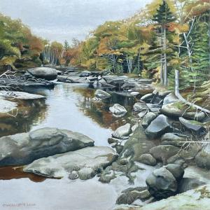 Cheryl McAlister’s Goose River. (Photo courtesy Salt Pond Studio)