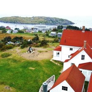 The view from Monhegan Light. (Photo courtesy Merryspring Nature Center)