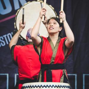 ShinDaiko ensemble. (Photo courtesy Strand Theatre)