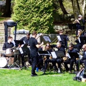 Mondaynite Jazz Orchestra. (Photo courtesy Camden Public Library)