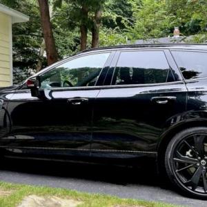 The XC60 is Volvo’s capacious 5-passenger crossover SUV—it slots between the XC90 and the XC40. The significant benefits of the plug-in-hybrid Recharge system can be had without the Black Edition cosmetics and $80,000 price tag.