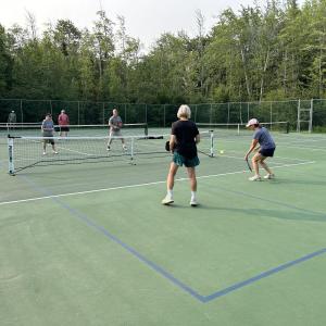 Pickleball at LCS (Photo courtesy of Greta Gulezian)