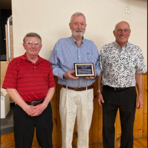 Left to right, Rodney Lynch, Dennis McLain, David Ames. (Photo courtesy Camden High School Alumni Association)