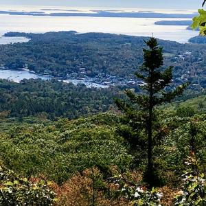 The September view from Mt. Battie (Photo courtesy Carolyn Kanicki)