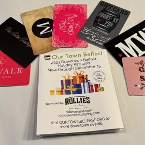 2024 Our Town Belfast passport program. (Photo courtesy Our Town Belfast)