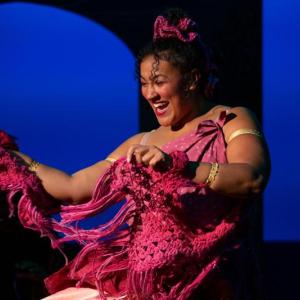 Lys Pearl-Ross in Beautiful Blackbird. (Photo courtesy Strand Theatre)