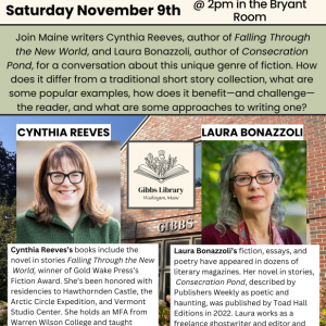 Gibbs reading series novel in stories