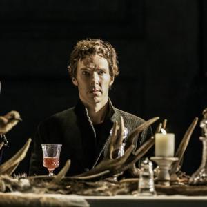 Benedict Cumberbatch in scenes from Hamlet. (Photo by Johan Persson)