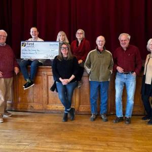 WHCA Board and Capital Campaign Committee (L-R): Brendan Farrell, Charles Grover, Kendray Rodriguez, Cathy Harn, Necole Janczura, Dagney Ernest, Pen Williamson, Bill Hahn, Susan Grover, and Sherre Wilson-Liljegren. (Photo courtesy Watts Hall Community Arts)