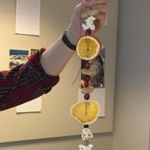 Wildlife garland. (Photo courtesy Maine Coastal Islands Visitor Center)