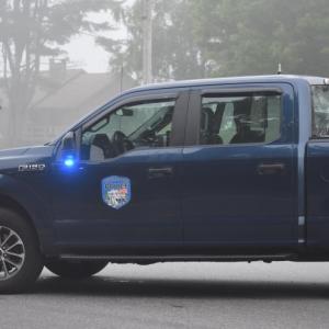 Thomaston Police cruiser. (Photo by Sarah Thompson)
