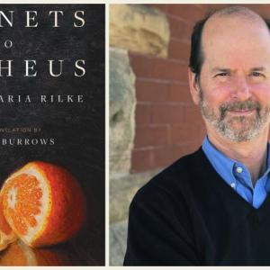 Mark S. Burrows and his book. (Image courtesy Camden Public Library) Mark S. Burrows and his book. (Image courtesy Camden Public Library)