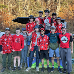 Camden Hills Mountain Bike Team takes first place for the Eastern Division Northern New England Mountain Bike Series. (Photo courtesy Chris Rogers) Windjammers mountain bikers win regional series.