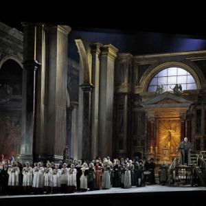 Scene from Puccini's "Tosca." (Photo by Ken Howard / Met Opera)