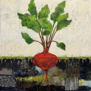 Vegetable 14 by Sheep Jones. (Photo courtesy Local Color Gallery)