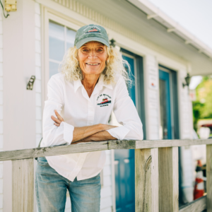 Citizen of the Year Kathy Given, Belfast Harbormaster. (Photo by Dave Waddell)