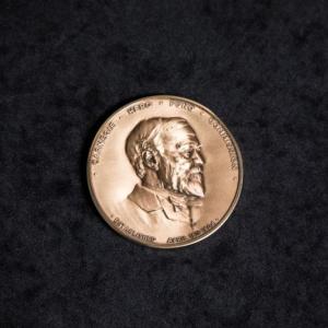 Carnegie Medal. (Photo courtesy Carnegie Hero Fund Commission)