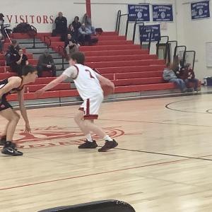 Camden Hills Regional High School Boys Varsity basketball game against Skowhegan ended with a Chills win of 58 to 46. (Photo courtesy Eric Lear) CHRHS Dec. 17, 2024